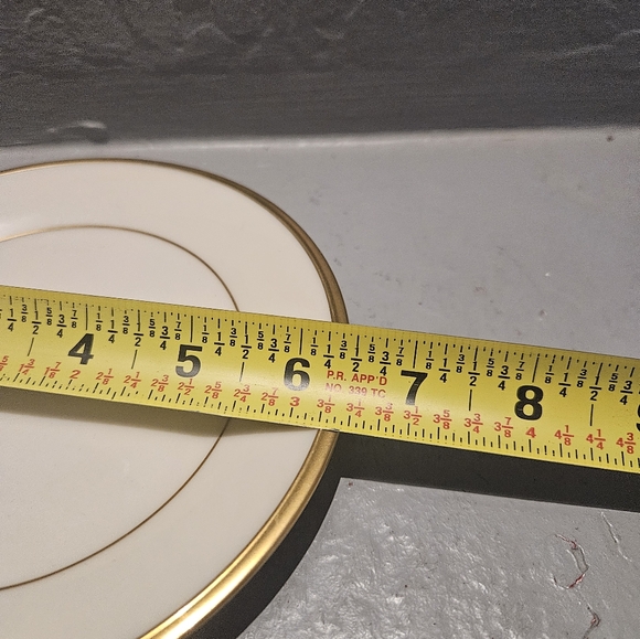 Vintage Lenox Eternal Porcelain Pair of plates - Picture 3 of 3